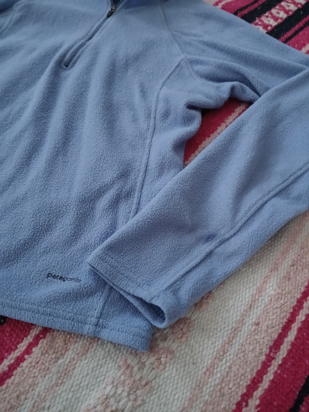 Patagonia Capilene Fleeced Baselayer Midweight Light Blue Womens XS - Picture 4 of 6